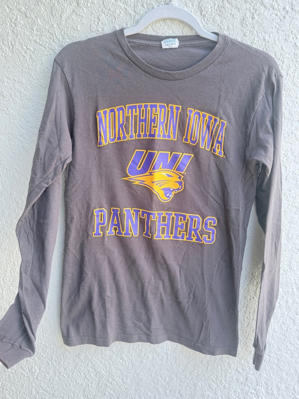 Northern Iowa Panthers UNI Long Sleeve Shirt - Gray